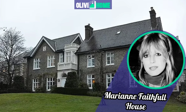 $15 Million Marianne Faithfull House in London and Ireland