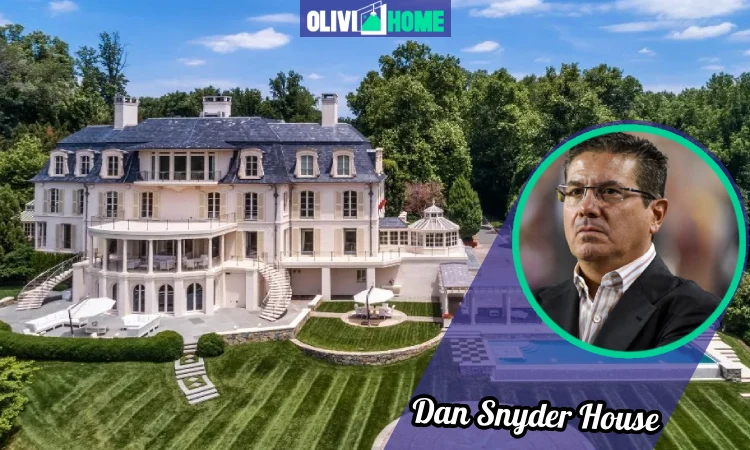 $48 Million Dan Snyder House in Potomac, Maryland