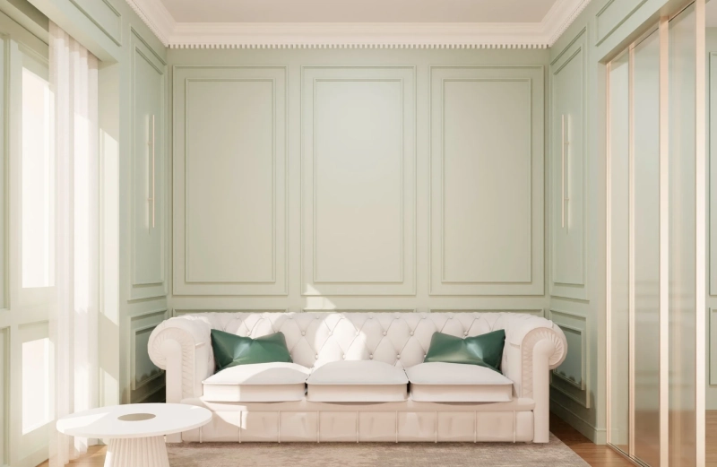 Modern Wood Trim Accent Walls