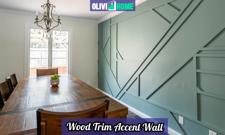 Wood Trim Accent Wall