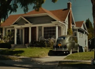 Mickey Cohen House Secrets Revealed Inside view of the luxurious Mickey Cohen House with vintage interior design