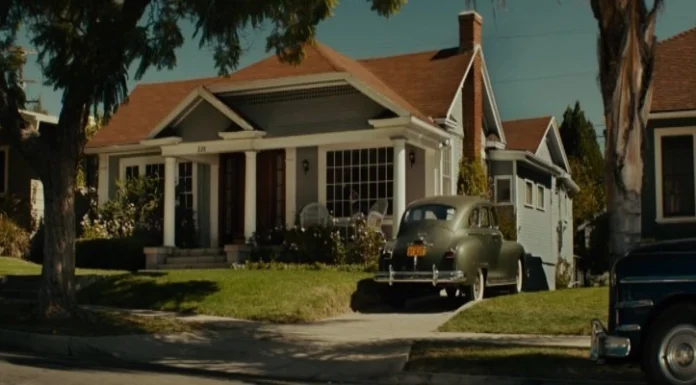 Mickey Cohen House Secrets Revealed Inside view of the luxurious Mickey Cohen House with vintage interior design