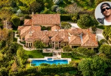 Bruno Mars House: $6.5M Luxurious Studio City Mansion,California Bruno Mars house featuring a luxury Mediterranean mansion with a private pool