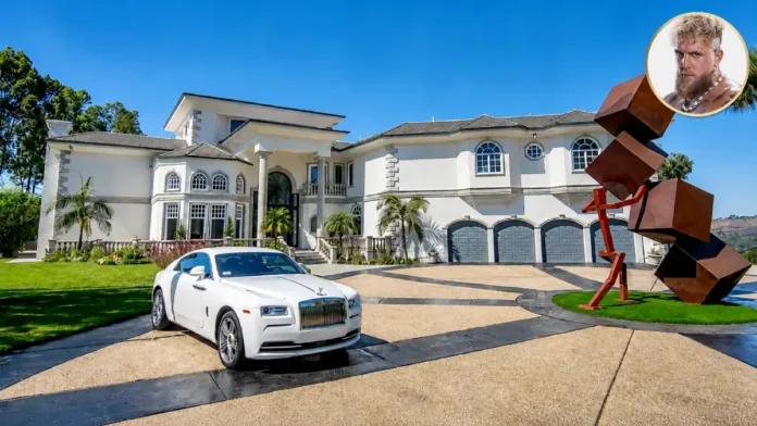 Jake Paul house in Dorado, Puerto Rico featuring a luxury mansion
