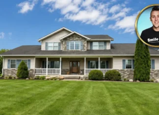 Roman Atwood House: Inside the YouTuber’s Impressive Home and Lifestyle oman Atwood house exterior with a spacious lawn and modern family-friendly design