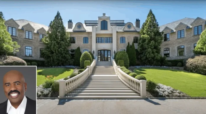 Steve Harvey House: Step Inside His Stunning Atlanta Mansion Steve Harvey House