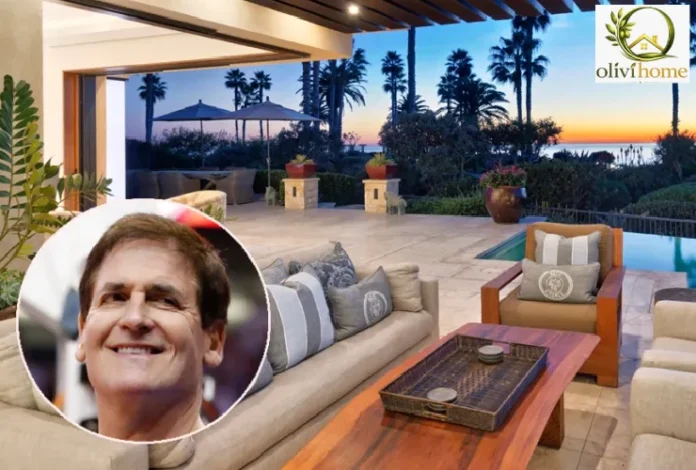 olivihome Luxury interior of Mark Cuban House with modern design