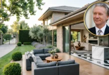 Bill Maher House: Inside His $20 Million California Estate & Luxury Lifestyle Bill Maher House in Beverly Hills with luxury landscaping and elegant architecture