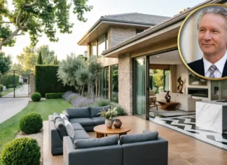 Bill Maher House: Inside His $20 Million California Estate & Luxury Lifestyle Bill Maher House in Beverly Hills with luxury landscaping and elegant architecture