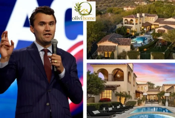Charlie Kirk Luxury Mansion in Scottsdale Charlie Kirk house luxury mansion exterior in Scottsdale