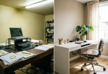 11 Must-Try Home Office Decorating Hacks That Fix Common Workspace Mistakes Home Office Decorating Hacks for a bright and organized workspace