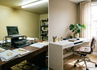 11 Must-Try Home Office Decorating Hacks That Fix Common Workspace Mistakes Home Office Decorating Hacks for a bright and organized workspace