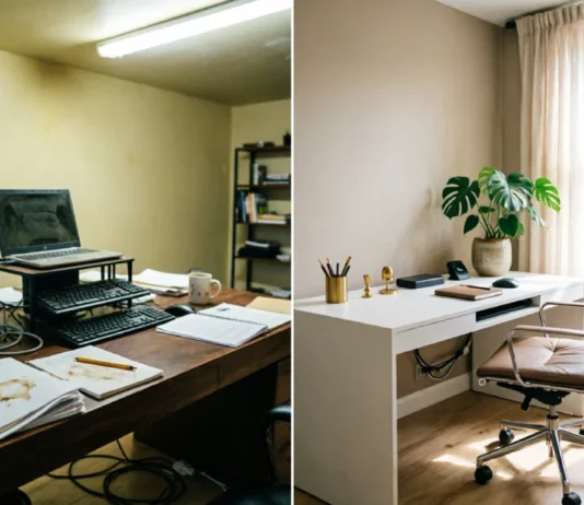 11 Must-Try Home Office Decorating Hacks That Fix Common Workspace Mistakes Home Office Decorating Hacks for a bright and organized workspace