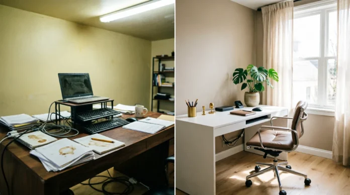 Home Office Decorating Hacks for a Stylish Workspace Home Office Decorating Hacks for a bright and organized workspace