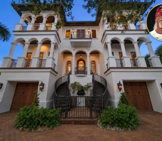 Hulk Hogan House: Stunning $11M Clearwater Mansion Revealed Hulk Hogan house with a grand Mediterranean-style exterior