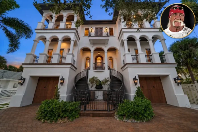 Hulk Hogan House – Luxury Mediterranean Mansion Hulk Hogan house with a grand Mediterranean-style exterior