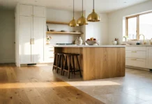 11 Inspiring Kitchen Flooring Ideas That Look Expensive & Last for Years Kitchen flooring ideas for a stylish modern kitchen