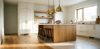 11 Inspiring Kitchen Flooring Ideas That Look Expensive & Last for Years Kitchen flooring ideas for a stylish modern kitchen