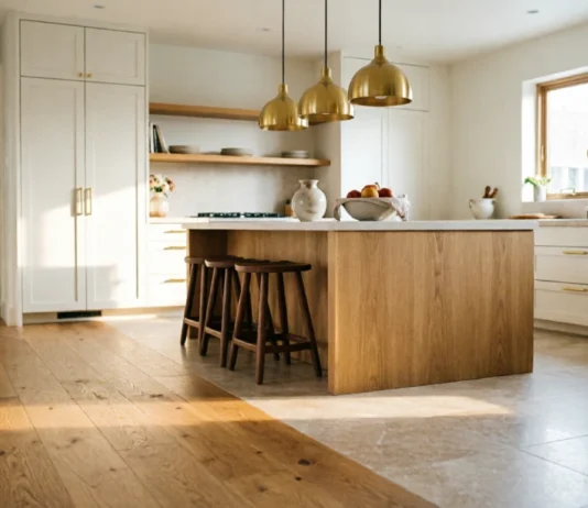 11 Inspiring Kitchen Flooring Ideas That Look Expensive & Last for Years Kitchen flooring ideas for a stylish modern kitchen