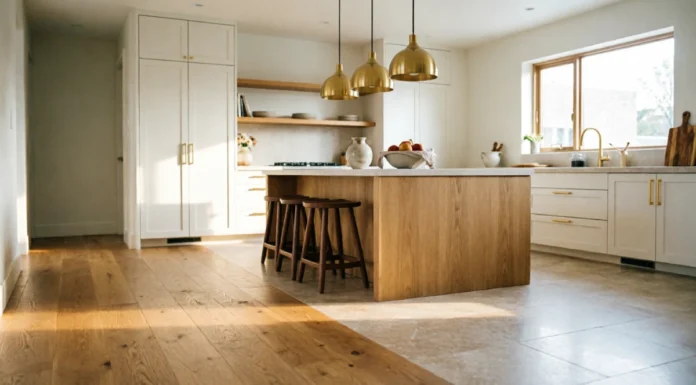 11 Inspiring Kitchen Flooring Ideas That Look Expensive & Last for Years Kitchen flooring ideas for a stylish modern kitchen