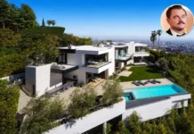 Leonardo DiCaprio House: Inside His Stunning $10.5 Million Hollywood Hills Compound Leonardo DiCaprio house in the Hollywood Hills with a modern design and pool.