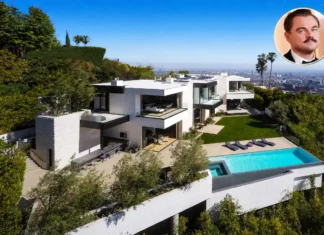 Leonardo DiCaprio House: Inside His Stunning $10.5 Million Hollywood Hills Compound Leonardo DiCaprio house in the Hollywood Hills with a modern design and pool.