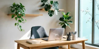 7 Brilliant Home Office Organization Ideas to Boost Productivity and Reduce Clutter Home office organization ideas with a clean desk, ergonomic chair, and smart storage