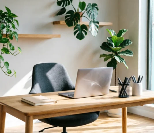 7 Brilliant Home Office Organization Ideas to Boost Productivity and Reduce Clutter Home office organization ideas with a clean desk, ergonomic chair, and smart storage
