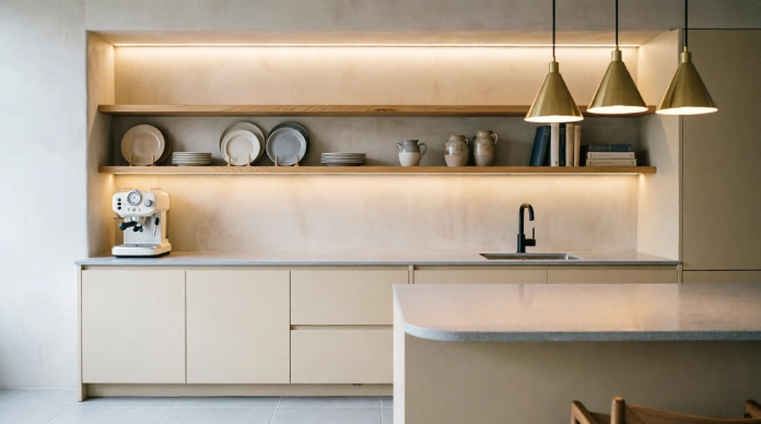 11 Stunning Kitchen Cabinet Designs to Elevate Your Kitchen in 2026 6 Kitchen cabinet designs with open shelving and closed storage
