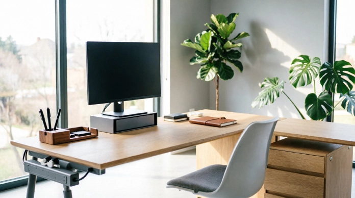Home Office Ideas: 5 Stylish Ways to Create a Productive Workspace at Home 2 Desk Setup Ideas for a clean and focused workspace