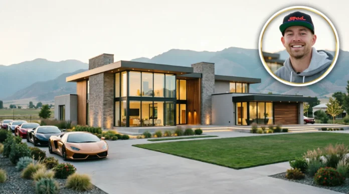 Stradman House Stradman House featuring a modern $5.5M luxury mansion in Utah
