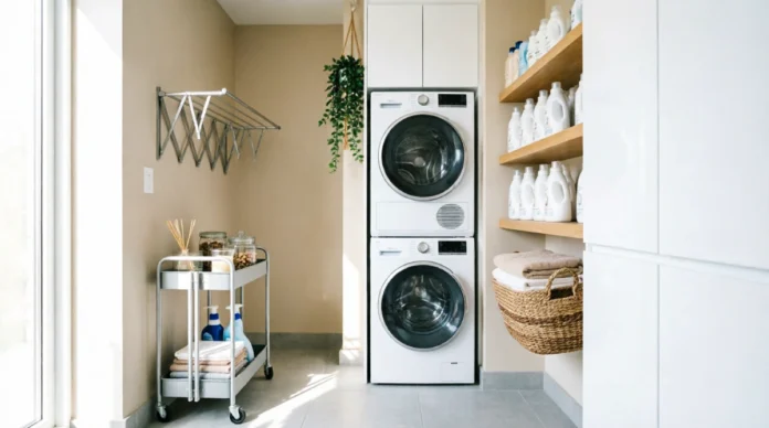 17 Brilliant Small Laundry Room Organization Ideas to Maximize Every Inch Small laundry room organization ideas with smart storage