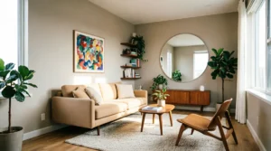 Small living room layout ideas for awkward spaces