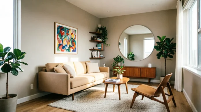 Small living room layout ideas for awkward spaces