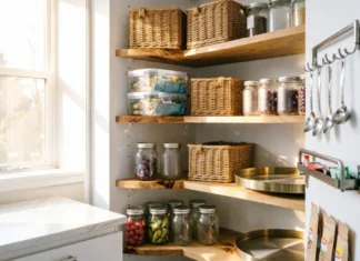 17 Brilliant Small Pantry Organization Ideas That Make a Tiny Space Feel Huge Small Pantry Organization Ideas for maximizing a tiny pantry