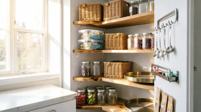 Small Pantry Organization Ideas for maximizing a tiny pantry