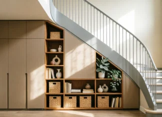 21 Brilliant Under-Stair Storage Ideas to Maximize Every Inch of Space Under-stair storage ideas with stylish built-in cabinets