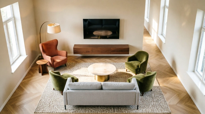 25 Stunning Living Room Furniture Ideas for Long Narrow Rooms That Maximize Space 3 Living room furniture ideas for long narrow rooms with smart layout