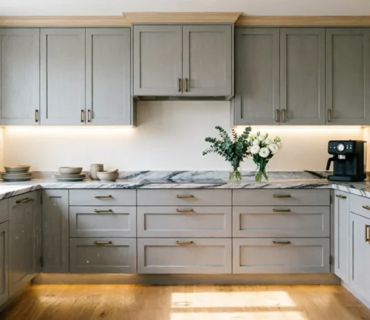 15 Amazing & Easy Ways to Make Builder-Grade Cabinets Look Custom & Expensive Builder-grade cabinets transformed into custom-looking kitchen cabinets