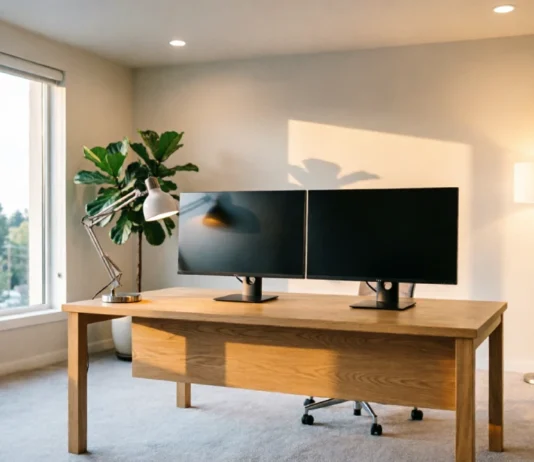 11 Brilliant Home Office Lighting Hacks for a More Productive Workspace Home office lighting hacks for a bright and productive workspace