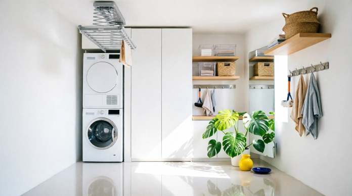17 Brilliant Small Laundry Room Organization Ideas to Maximize Every Inch 5 Small laundry room organization ideas to make the room look bigger