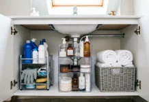 How to Organize Under the Bathroom Sink: 17 Brilliant Ideas for a Clutter-Free Space How to organize under the bathroom sink