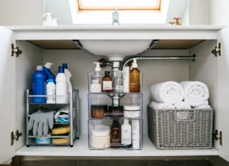 How to Organize Under the Bathroom Sink: 17 Brilliant Ideas for a Clutter-Free Space How to organize under the bathroom sink
