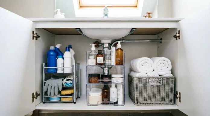 How to Organize Under the Bathroom Sink: 17 Brilliant Ideas for a Clutter-Free Space How to organize under the bathroom sink