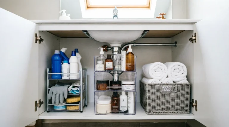 How to Organize Under the Bathroom Sink: 17 Brilliant Ideas for a Clutter-Free Space 17 How to organize under the bathroom sink