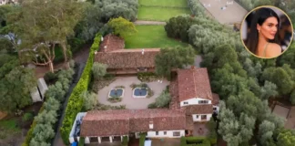 Kendall Jenner House: The $23 Million Mansion Behind Her Luxury Lifestyle Kendall Jenner house aerial view showing her luxury Montecito estate surrounded by lush landscaping and equestrian grounds