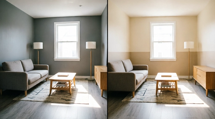 Small Living Room Paint Colors Ideas: 15 Stunning Shades to Make Your Space Feel Bigger 1 Small living room paint colors ideas using light reflective shades