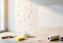 Wall Damage Repair Before Painting: 11 Brilliant Fixes for a Flawless Finish Wall damage repair before painting with patched holes and cracks