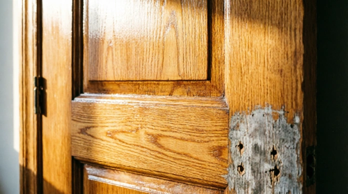 How to make old doors look new by restoring the natural wood grain